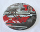Vintage Ferrari Pinback Button Formula 1 Gilles Villeneuve Badge Formule 1 - Ferrari