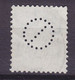 Switzerland Perfin Perforé Lochung 'Symbol' Schweizerische Bankverein, Basel 1911 Cds. (2 Scans) - Gezähnt (perforiert)