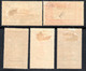 1135.ST.PIERRE.1934 JACQUES CARTIER # 160-164 MH,PENCIL MARKS - Unused Stamps