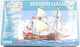Vintage MODEL KIT : Revell Spanish Galleon SEALED NOS, Scale 1/450 - Small Figures
