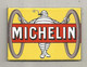 Publicité , Magnet Métal  , 70 X 50 Mm , MICHELIN , Frais Fr 3.35 E - Magnets