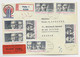 CESKOLOVENSKO 1KCX2+60HX2+30HX2+80H LETTRE COVER EMA 0.34 PRAHA 1974 TO FRANCE - Covers & Documents