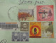 INDIA 2020 Salute To Pandemic / Covid-19 Warriors Stamp Franking On Registered Speed Post Cover As Per Scan - Drogen