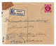 Registered Letter 1941 Penarth England Montana Valais Suisse Switzerland WW2 Censor Censure Opened By Examiner - Brieven En Documenten