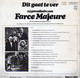 * LP * FARCE MAJEURE - DIT GAAT TE VER (Het Alternatieve Songfestival '73 & '74) - Humor, Cabaret