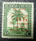 RUANDA - URUNDI:  1944  - N° 150  * -  CROIX - ROUGE        Curiosité Surcharge Recto / Verso - Unused Stamps