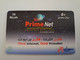 SAUDI ARABIA  CHIPCARD 50 RIYALS   PRIME NET /INTERNET  SAU-C-08    Fine USED **   ** 11861** - Arabie Saoudite