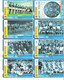 16 Card Full Set Chip Cards - Italy - 1579 - 1594 Golden - Soccer Fussball Italien Mannschaft Team Panini Fifa World Cup - Publiques Thématiques