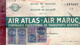 Billet D' Avion - Billet De Passage  émis Par AIR  ATLAS - AIR - MAROC - Compagnie Chérifienne De Transports Aériens . - Non Classificati