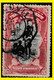 1894 CONGO FREE STATE / ETAT IND. DU CONGO : (octogonal) TELEGRAPH CANCEL ON EIC 028 RED WARRIOR - Telegrammen