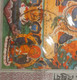 BHUTAN 1969 RELIGIOUS THANKA PAINTINGS BUDDHA - SILK CLOTH Unique MS/SS On "OFFICIAL" FDC, Ex. RARE, As Per Scan - Hindoeïsme