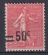 1926 - SEMEUSE SURCHARGEE - YVERT N° 221 * MLH  VARIETE BOUCLE C ! - Unused Stamps