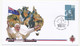 Delcampe - AUSTRALIE - 6 Enveloppes Illustrées Pape Benoit XVI - Journées Mondiales De La Jeunesse - SYDNEY 15 Au 20 Juillet 2000 - Postmark Collection
