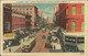 Granby Street Looking Towards New Federal Building , NORFOLK , VA , 1945 + Cachet Militaire De MARSEILLE , Voir Scans, µ - Norfolk