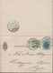 1910. DANMARK. 5 On 4 ØRE  KORRESPONDANCEKORT + 5 øre Frederik IX Cancelled RANDERS 12 4 10 And Reverse VE... - JF434842 - Lettres & Documents