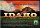 Mt. McGown In The Sawtooth Mountain Range, Idaho, USA - With Message - Altri & Non Classificati