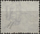 SM8aU - San Marino 1892, Sassone Nr. 8a, 5 Su 10 Cent. Azzurro - Varietà Firmata Dal Perito - Gebruikt