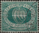 SM14U - San Marino 1892/94, Sassone Nr. 14, 10 Cent. Verde Azzurro - Ottima Centratura - Gebruikt