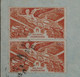 ¤ 21 INDOCHINE   BELLE LETTRE 1947 SAIGON  A BORDEAUX FRANCE  + PAIRE DE 80CTS + AFFR.INTERESSANT - Luchtpost