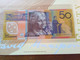 AUSTRALIA  50  FIFTY DOLLARS  FOLDER 1995 LOW NUMBERED UNCIRCOLATED  PREFIX AA - 1992-2001 (polymeerbiljetten)