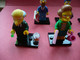 LOT 7 FIGURINE LEGO SIMPSONS BURNS EDNA WILLIE PROFESSEUR FINK HOMER EN COSTUME MARGE BART EN  BARTMAN DE 71005 71009 - Figurines