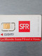 FRANCE GSM CEGETEL SFR UT - Mobicartes (GSM/SIM)