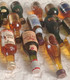 Delcampe - 23 Mignonnettes Cognac Whisky Etc DOBLE.V Otard Camus Couvoisier Martell Marnier Ect...! - Miniflesjes