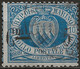 SM8-11U - San Marino 1892, Sassone Nr. 8/11, Serie Completa Di 4 Francobolli Usati Per Posta - Gebraucht