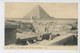AFRIQUE - EGYPTE - KHEOPS - Ruines Du Temple, Le Sphinx Et La Grande Pyramide - Piramidi