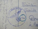 Feldpost 2.WK 3.Reich 1944 Böhmen Und Mähren AK Prag Wenzelsplatz Briefstempel 2.Gren. Ausb. Btl. 260 - Covers & Documents