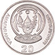 Monnaie, Rwanda, 20 Francs, 2003, SUP, Nickel Plaqué Acier, KM:25 - Rwanda