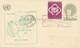 United Nations Uprated Postal Stationery Ganzsache First Jet Air Mail Service Flight NEW YORK - DALLAS, NEW YORK 1959 - Lettres & Documents