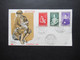 Saarland 1954 Volkshilfe Gemälde Nr.354 / 356 FDC Stempel Saarbrücken 2 Ersttag - Cartas & Documentos