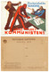 Soviet Propaganda Postcard 1930s "Poster Art Of The German Communist Party" Series No.10 - Partis Politiques & élections