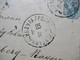 Delcampe - Russland 1892 Ganzsachen Umschlag Mit Vielen Stempeln! Nach Nürnberg Gesendet Mit Ank. Stempel - Lettres & Documents