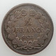 France, Louis Philippe I, 1/2 Franc 1833 A, TTB/SUP, KM#741.1 - 1/2 Franc