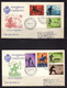 Saint-Marin - 1962 -  3 FDC La Chasse Moderne - Storia Postale