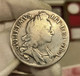 Inglaterra 1 Corona Guillermo III 1696 Km 494 Plata - Andere & Zonder Classificatie