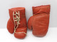 Delcampe - *ANCIENNE PAIRE DE GANTS DE BOXE EN CUIR Début XXe JUS GRENIER DECO COLLECTION   E - Altri & Non Classificati