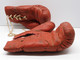 Delcampe - *ANCIENNE PAIRE DE GANTS DE BOXE EN CUIR Début XXe JUS GRENIER DECO COLLECTION   E - Other & Unclassified