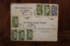 1940 Alep Aleppo Syrie Syria France Levant Cover Coarraze - Covers & Documents