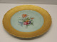 *BELLE ASSIETTE PORCELAINE LIMOGES THEODORE HAVILAND AILE OR Signée B ROGER E - Limoges (FRA)