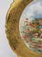 Delcampe - *BELLE ASSIETTE PORCELAINE LIMOGES THEODORE HAVILAND AILE OR D'aprés WATTEAU E - Limoges (FRA)