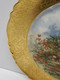 Delcampe - *BELLE ASSIETTE PORCELAINE LIMOGES THEODORE HAVILAND AILE OR D'aprés WATTEAU E - Limoges (FRA)