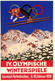 JO Jeux Olympiques Olympic Games * CPA Illustrateur IV OLYMPISCHE WINTERSPIELE Garmisch Partenkirchen 1936 - Olympische Spiele