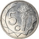 Monnaie, Namibia, 5 Cents, 2002, Vantaa, TTB, Nickel Plated Steel, KM:1 - Namibië