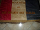 WW1rare Drapeau Union Des Mutiles De Guerre De La Region De Narbonne Offet Par Les Dames Et Enfants Des Ecoles1.20X105 X - Flags