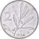 Monnaie, Italie, 2 Lire, 1954, Rome, TTB, Aluminium, KM:94 - 2 Lire