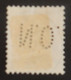 SUISSE YT 126 OBLITERE PERFORE ON  ANNEES 1907/1917 VOIR 2 SCANS - Perfin
