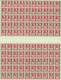 Chine 1937 - "KOUANG TCHEOU"-Bureau Français - Timbres Neufs. Yv. Nº 98. Feuille De 100................ (EB) DC.11344 - Autres & Non Classés